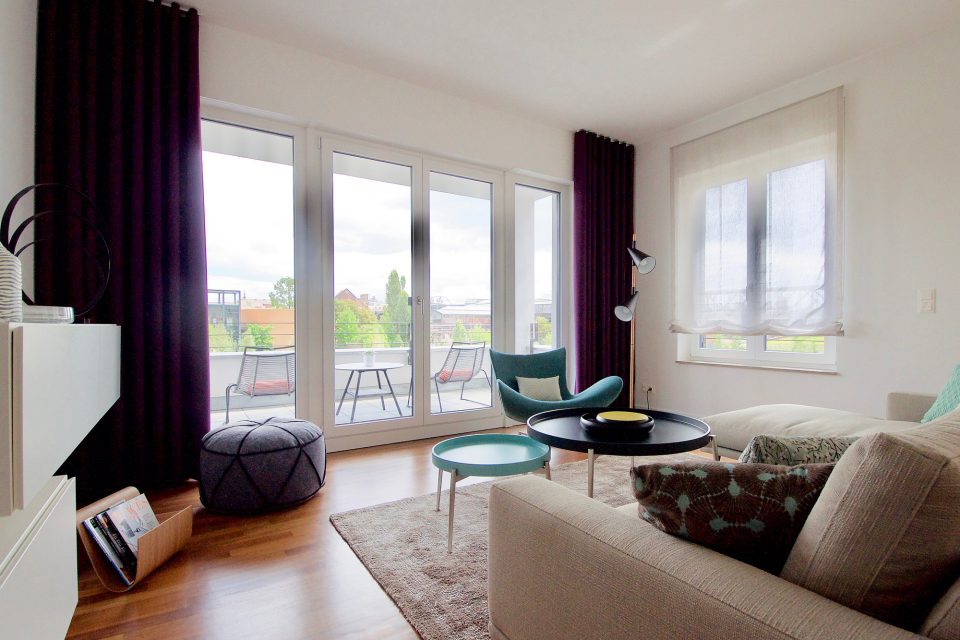 Flottwellstraße Geschmackvolle 3-Zimmer-Wohnung mit großem Balkon und Blick auf den Park